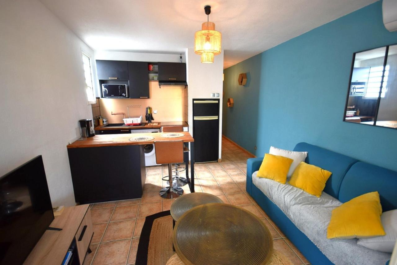 La Bulle Bleue - Coeur De St Gilles Les Bains Appartement Filaos Buitenkant foto